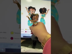 Yo lo quiero, yo lo hago. Personalizado Art Toy personalizado figura de la foto o del dibujo