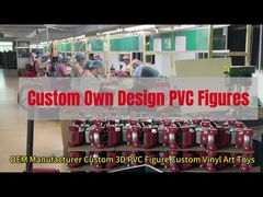 Fabricante OEM Personalizado con figuras de PVC 3D Personalizado con juguetes de arte de vinilo