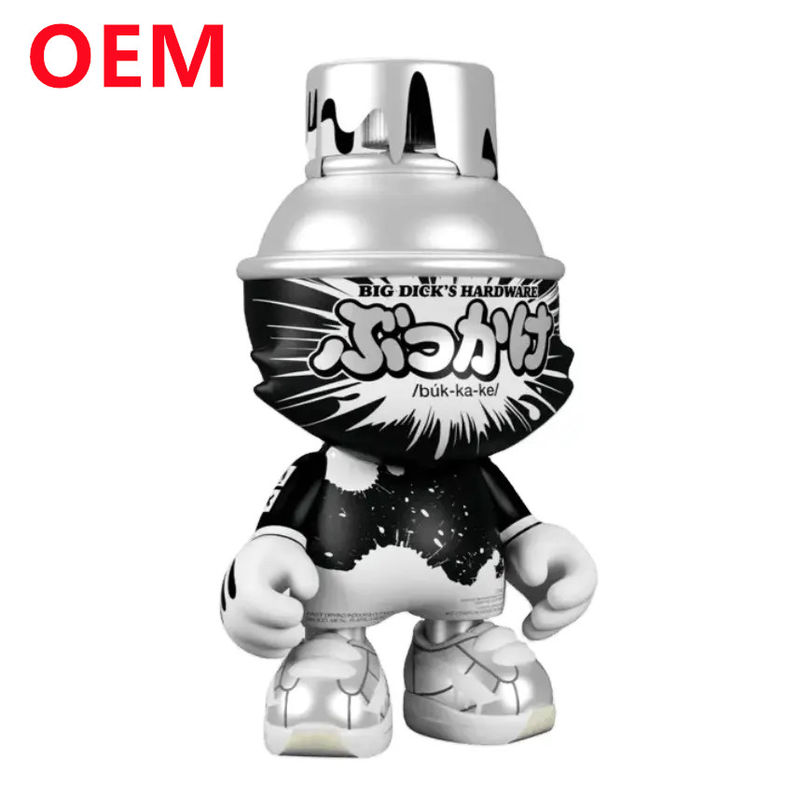 Diseñador personalizado juguete de vinilo Sofubi, juguete de figuras de vinilo de arte OEM, juguete de PVC suave hecho a medida fabricante