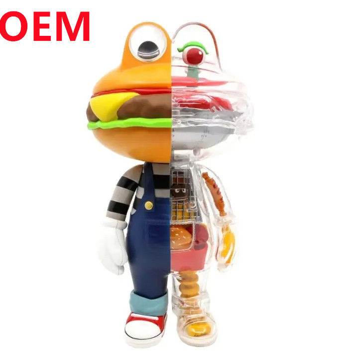 Estatuilla personalizada Fabricante de juguetes plásticos de PVC de vinilo Diseñador de dibujos animados Oem Art Decoración del hogar Figurina de juguete Figura de acción de anime