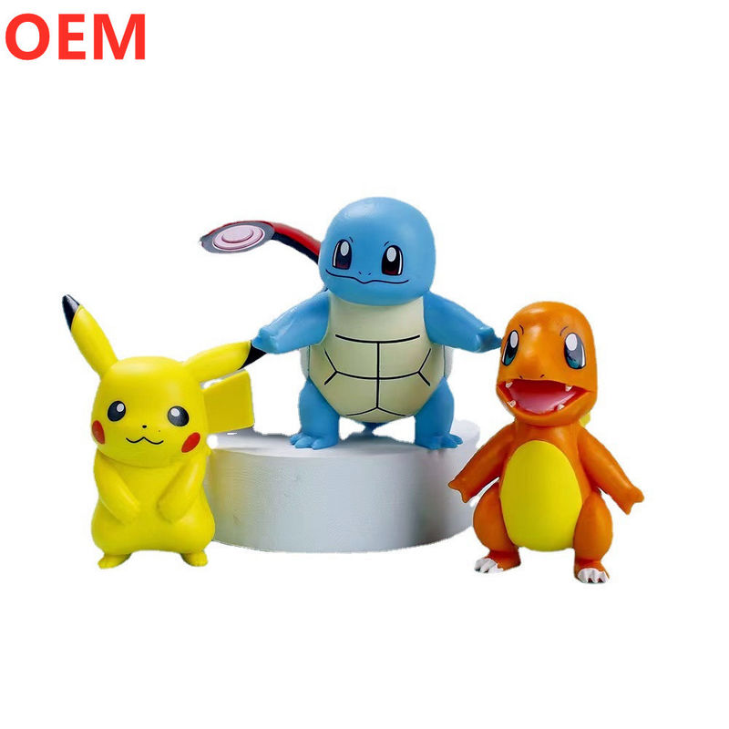 OEM personalizado Mini lindo juguetes de figuras de dibujos animados de PVC para niños personalizado juguete de figuras de PVC