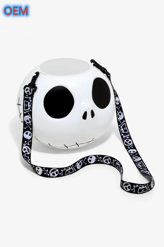 Contenedor de palomitas de maíz de plástico reutilizable Custom Bucket OEM Diseño 3d Popcorn Bucket