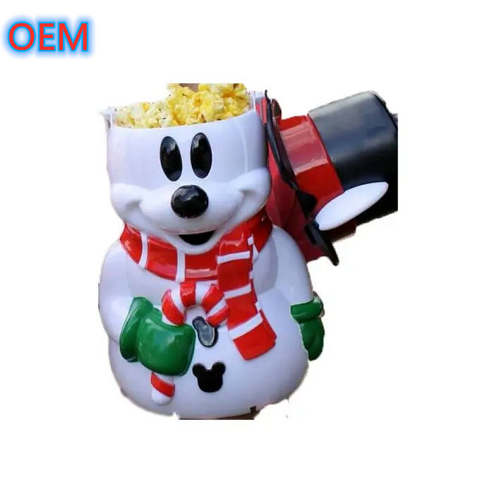 Cartoon Popcorn Bucket Personalización, diseño OEM Bucket de palomitas de maíz de plástico de alta calidad