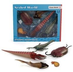 Fabrica OEM personalizada Simulación Vida marina Animales Modelo Kit de Acción Figuras Educación en miniatura