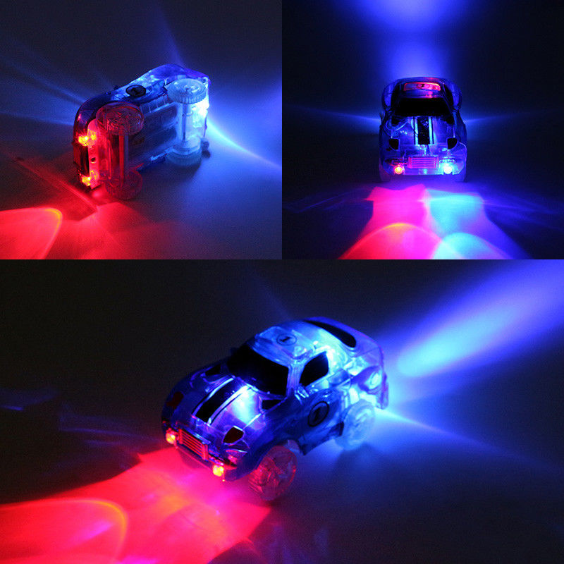 Automóviles de iluminación LED personalizados Juguetes con luces intermitentes