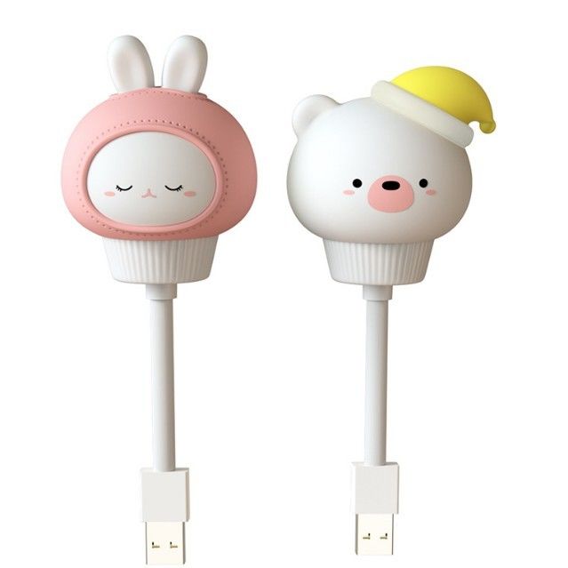 Fábrica personalizada lámpara de juguete PVC vinilo LED iluminación de juguetes dibujos animados USB lindos luces nocturnas
