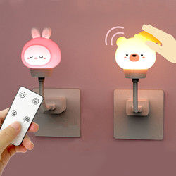 Fábrica personalizada lámpara de juguete PVC vinilo LED iluminación de juguetes dibujos animados USB lindos luces nocturnas