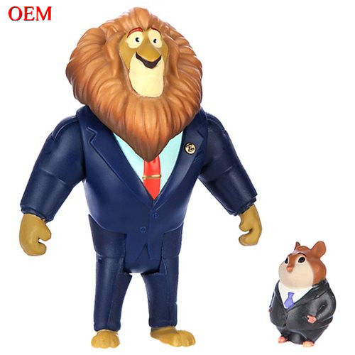 OEM Mini figura dibujo animado Monster Hunter juguete para niños personalizado de plástico modelo de juguete de animales