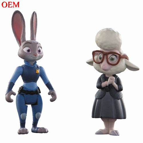 OEM Mini figura dibujo animado Monster Hunter juguete para niños personalizado de plástico modelo de juguete de animales