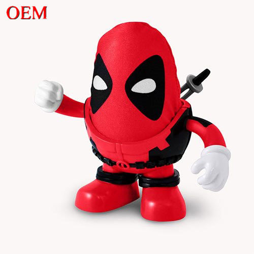 Fabricación de juguetes diseño de juguetes personalizado OEM PVC Personaje de película Patata cabeza 3D Toy personalizado figura de acción