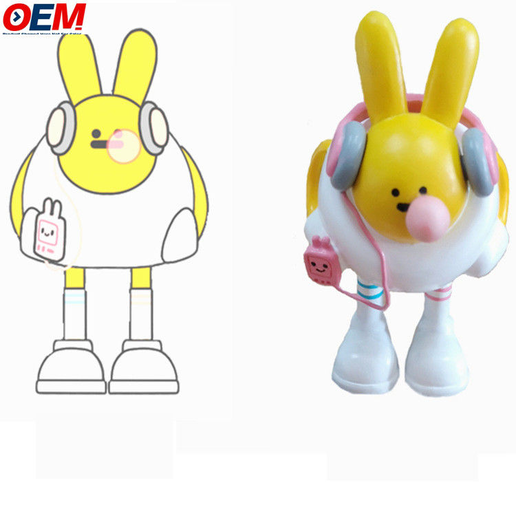 Figura de acción de plástico de arte pequeño OEM articulaciones de impresión 3D personalizada Fabricante de juguetes de vinilo Diseñador Figura de vinilo