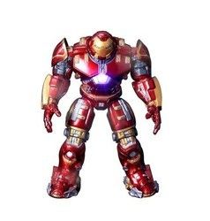Personalizado Héroes Hombre Juntas Muñecas Móviles Marca Con Luz LED PVC juguete de acción figura