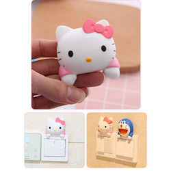 Kt Cat Cartoon Switch Cover Decoración de la habitación 3D Aplicación de interruptor encendido y apagado