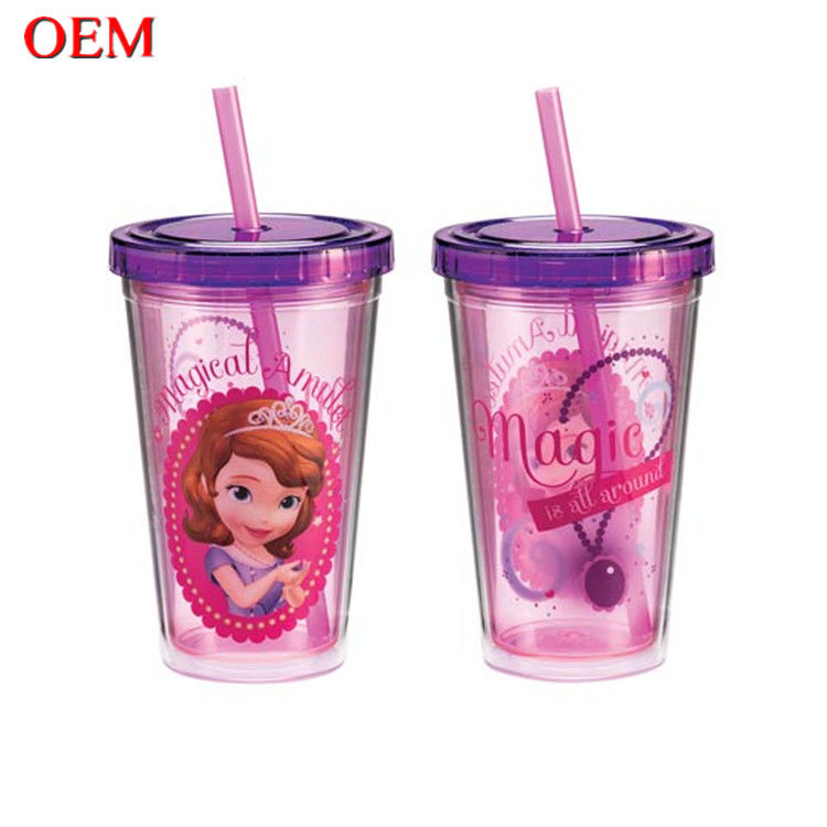 Botellas de agua 3D personalizadas de la pequeña princesa Sofía Aplicables para hervir agua con tapa