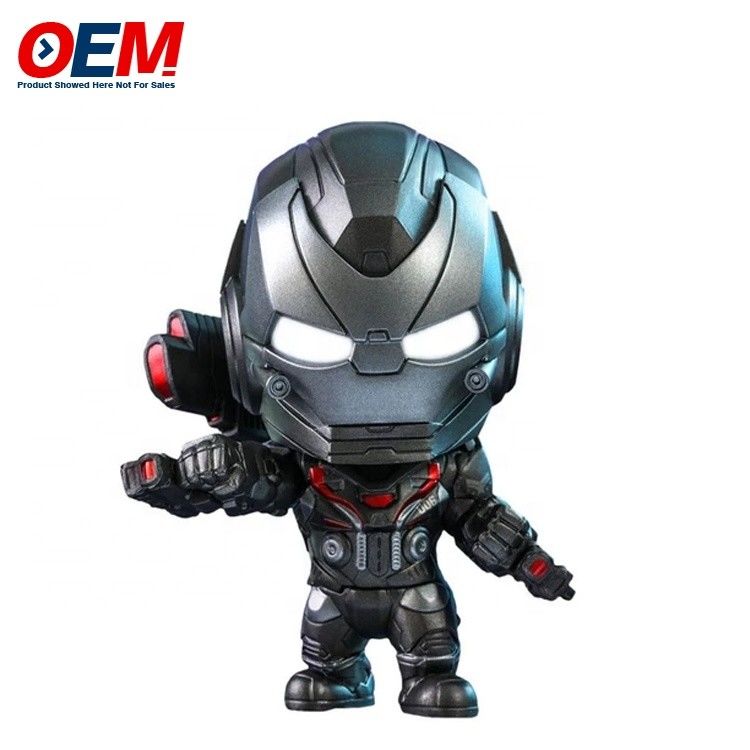 juguete de vinilo personalizado hacer 3D LED Cartoon Keychain Accesorios llavero de plástico para bolsos