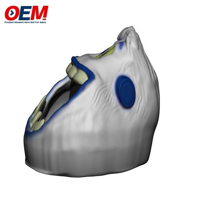 Juguete de PVC personalizado OEM Concepto 3D Balde de palomitas de maíz de pie pequeño Balde de palomitas de maíz