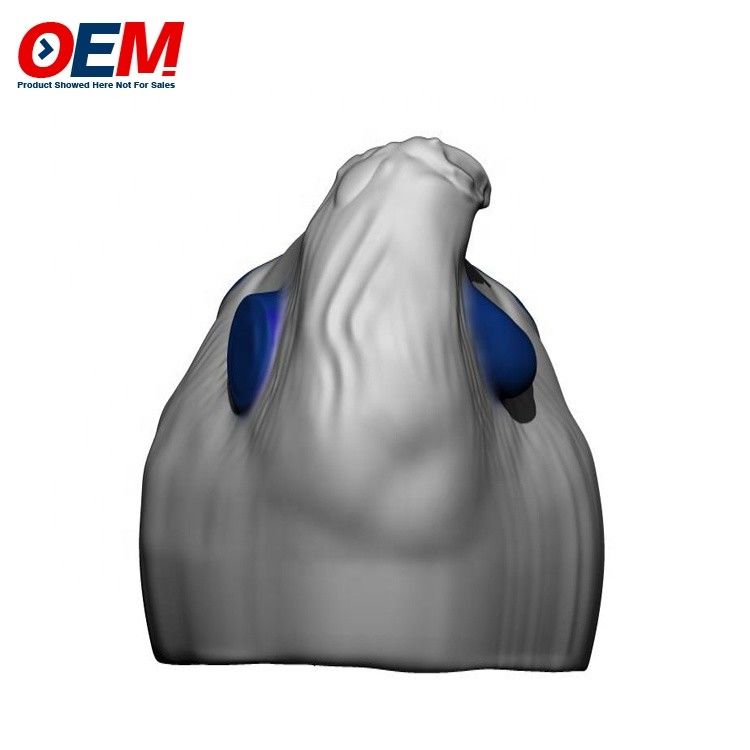 Juguete de PVC personalizado OEM Concepto 3D Balde de palomitas de maíz de pie pequeño Balde de palomitas de maíz