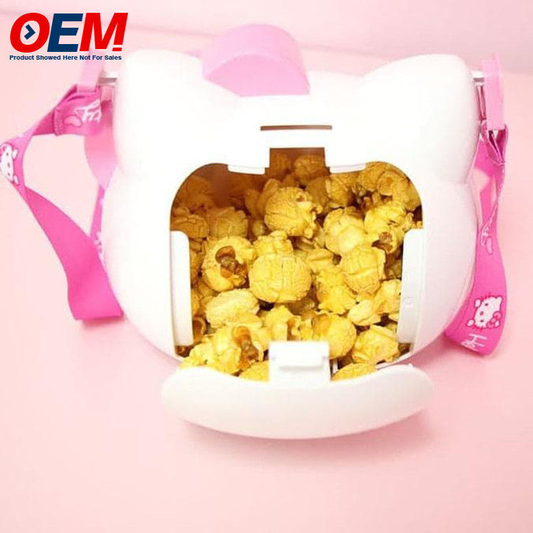 Fabrica personalizada Contenedor de palomitas de maíz Contenedor de película 64 oz Teatro de plástico