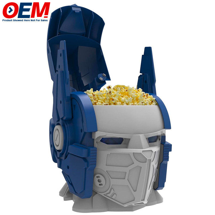 Fabrica personalizada Contenedor de palomitas de maíz Contenedor de película 64 oz Teatro de plástico