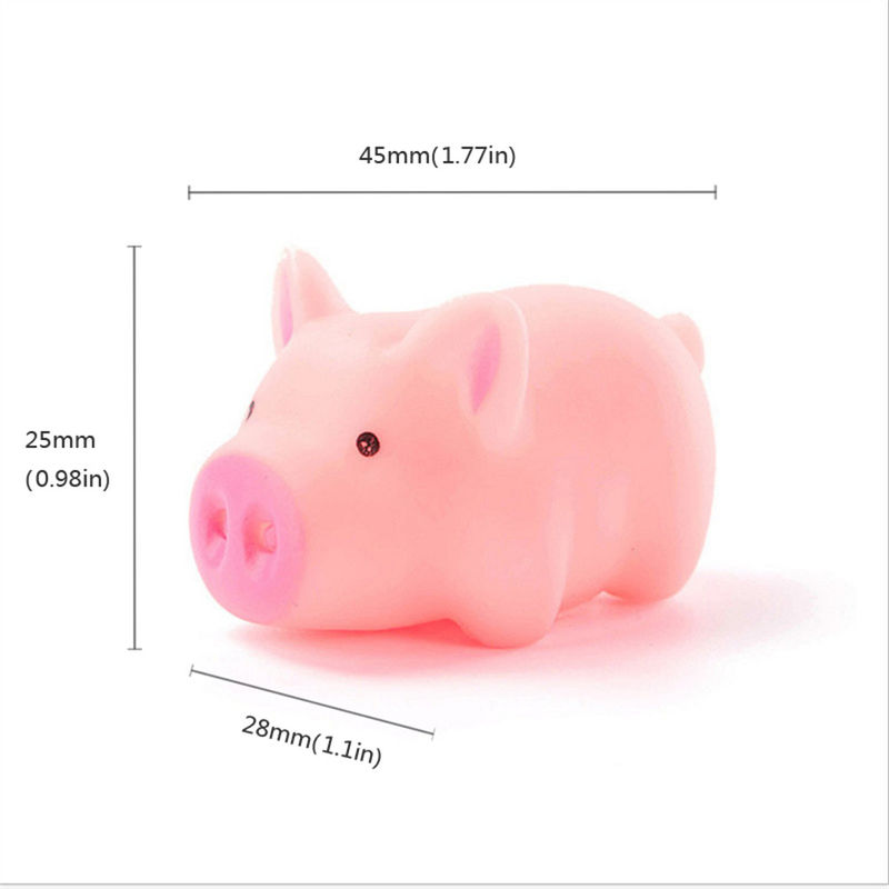 OEM personalizado Cute Squeeze Squeaky Masticar Juegos Interactivos Entrenamiento Divertido Mini juguete de caucho blando