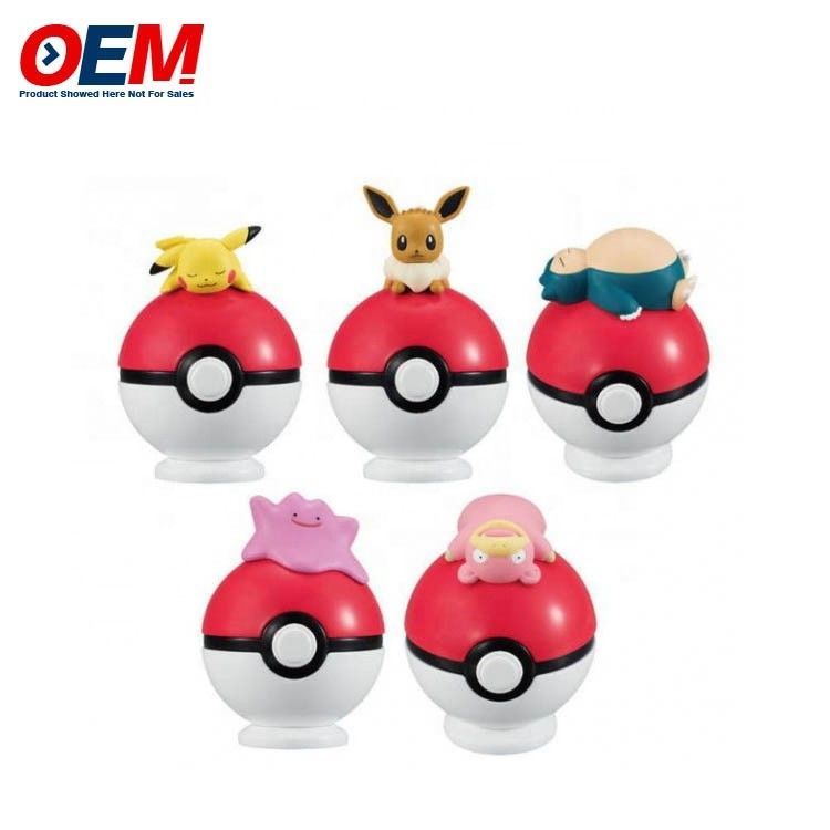 Hacer Mini Toy de huevo Pokémon de cápsula de juguetes fabricante de hacer su propio juguete de diseño