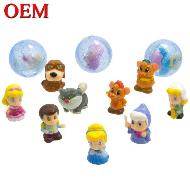 Balón cápsula de diseño personalizado con figuras de anime para niños regalos juguete de figuras de huevo OEM
