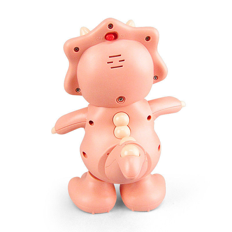 Fabrica OEM personalizada Robot eléctrico mascotas animales dinosaurio música caminante luz juguetes de baile