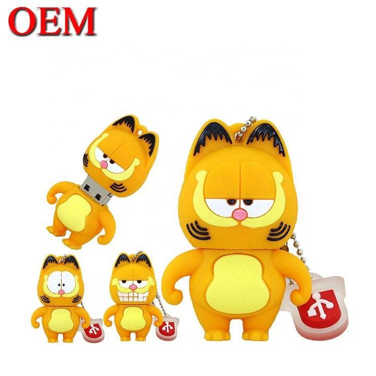 Fabricante OEM Figura de juguete de gato perezoso de plástico personalizado de PVC 3D Anime Inyección Arte juguetes de vinilo