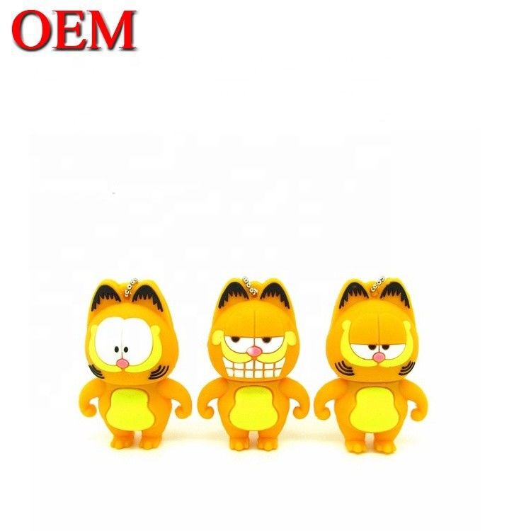 Fabricante OEM Figura de juguete de gato perezoso de plástico personalizado de PVC 3D Anime Inyección Arte juguetes de vinilo