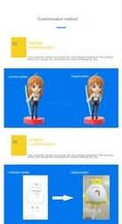 Fabricante OEM Figura de juguete de gato perezoso de plástico personalizado de PVC 3D Anime Inyección Arte juguetes de vinilo