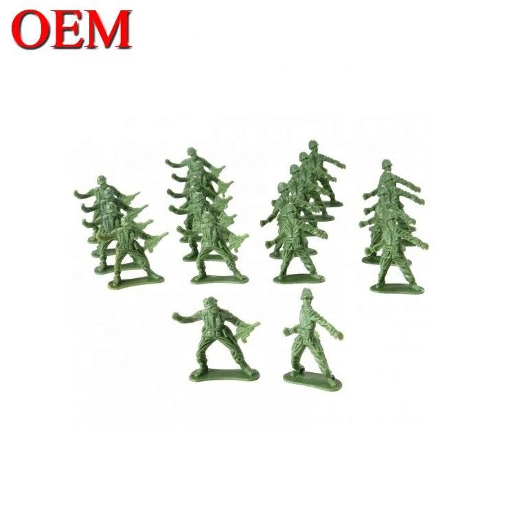 Proveedores personalizados Pequeñas figuras de juguete de plástico Soldados en miniatura Ejército militar Set de figuras de juguete del ejército Soldados
