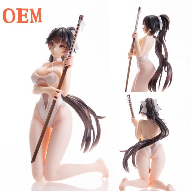 Sexo Anime Personalizado Pvc Muñeco Personalizado 3D Japonés Niña Desnuda Muñeco de Acción Juguetes de PVC