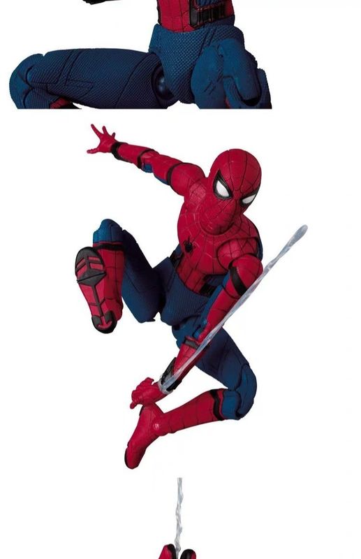 Personalizado de alta calidad 15cm Hombre Araña juguetes Tom Holland PVC Action Figure Spiderman Colección juguete con caja