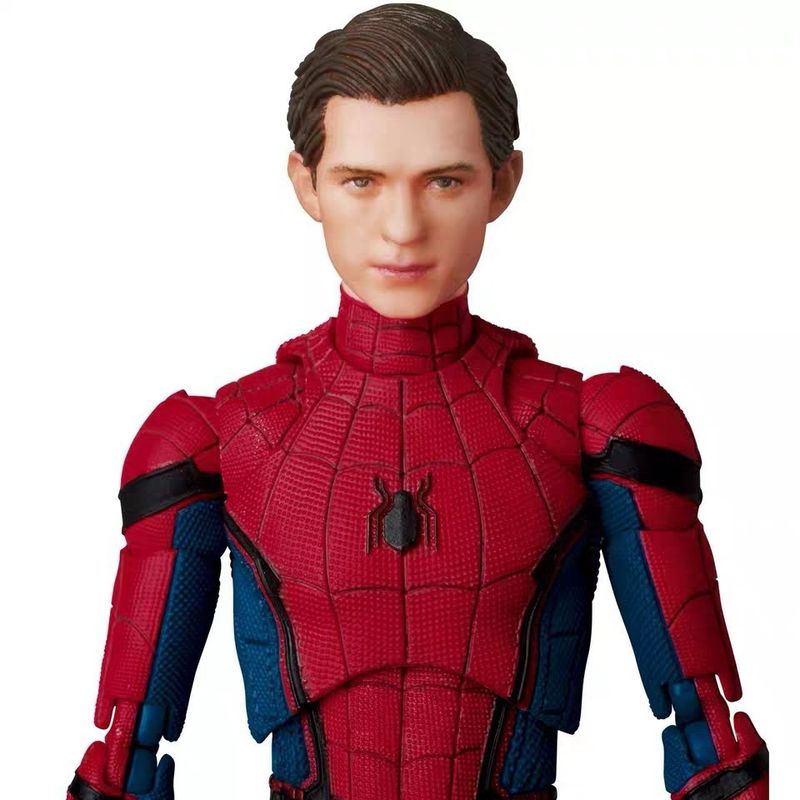 Personalizado de alta calidad 15cm Hombre Araña juguetes Tom Holland PVC Action Figure Spiderman Colección juguete con caja
