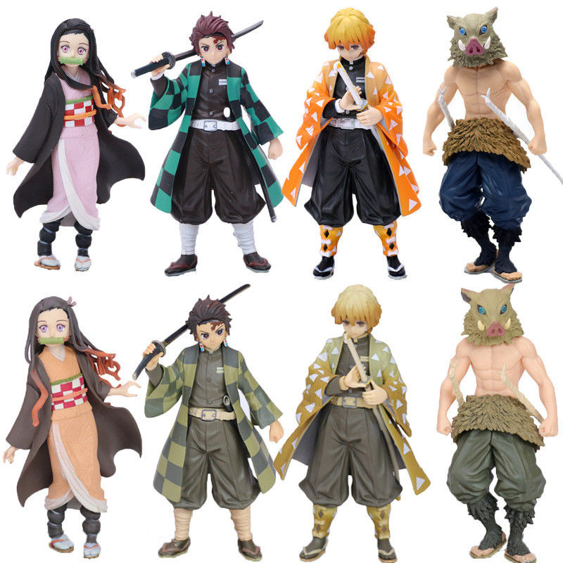 OEM Demon Slayer Modelo de Personaje Colección de Decoración Juguetes Personalizados de Acción