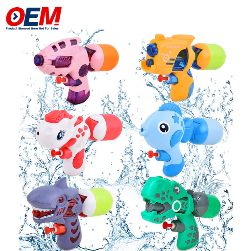 Arma de agua de forma animal personalizada, juguete de agua de origen OEM, pistola de agua de agua de agua de verano.