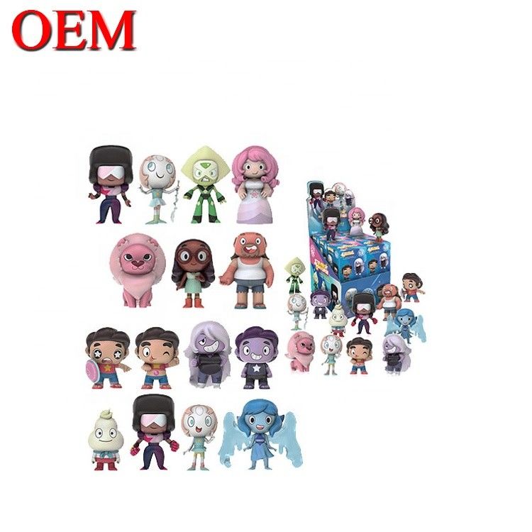 Fábrica de juguetes de vinilo personalizado de acción figura muñecos de juguete modelo caja ciega para el regalo de Navidad