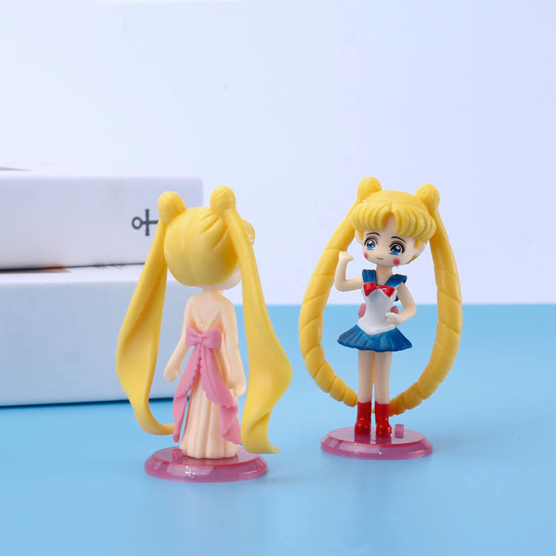 Fabricantes de juguetes OEM Mini Sailor Moon juguetes sorpresa juguetes pueden poner en cápsula
