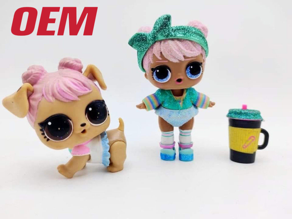 Cajas de juguetes personalizadas con sorpresa ciega Figurine hacer plástico ABS juguetes para niños Cajas de Oem Educación Mini juguete