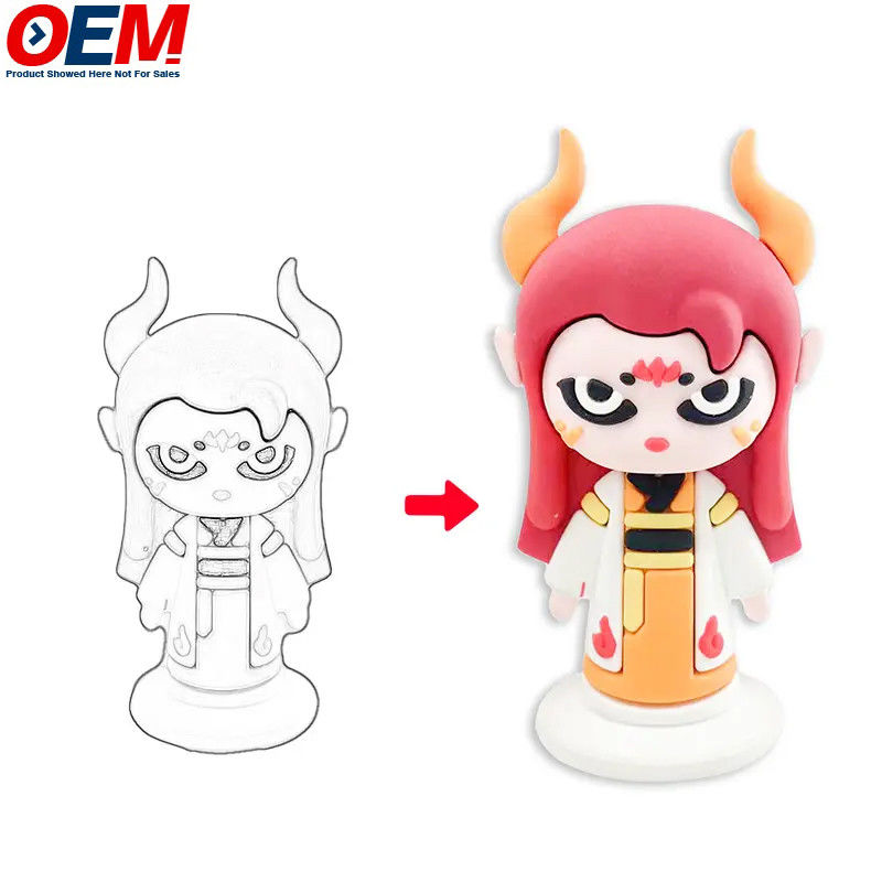 Fabricante de juguetes hacen de plástico de material de PVC juguetes figura de diseño personalizado mini figura de plástico figura de vinilo Personalizado Anime figura de PVC