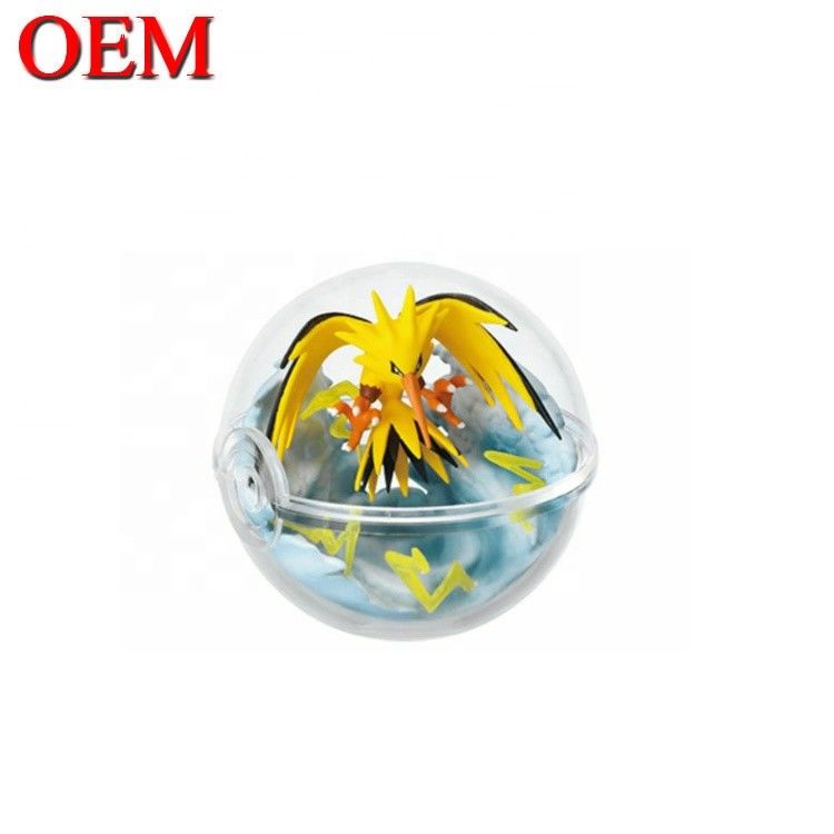 Personalizado Mini Personaje de dibujos animados Capsula Figura de huevo Juguete plástico lindo hecho de PVC Juguete Capsula