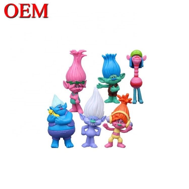 Personalizado Japón Personajes Clásicos Set Topper de Paste de cumpleaños Oem Action Figure Factory Topper de Paste