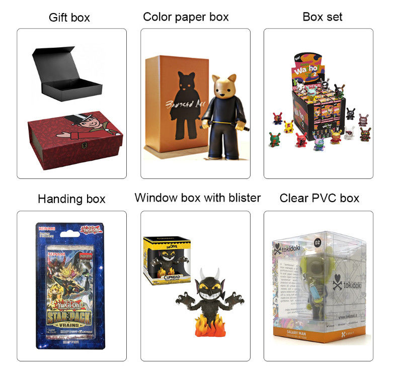 Personalizado de PVC Mini Figura de plástico de dibujos animados OEM Hacer 5 cm de altura de plástico de juguete