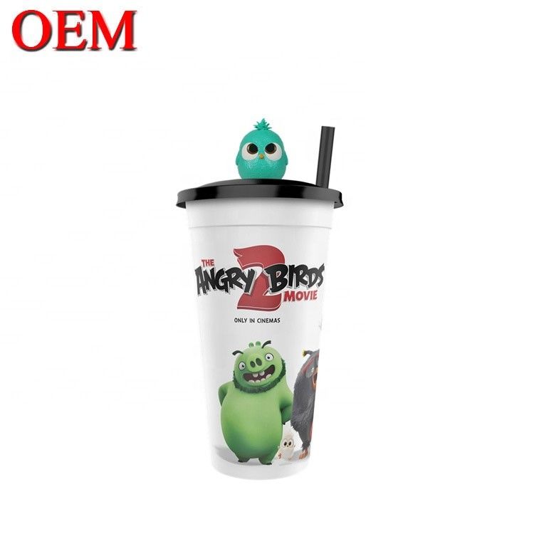 Personaliza tu propio diseño Pequeña figura de copa 3D de PVC OEM Juguete de figura de plástico