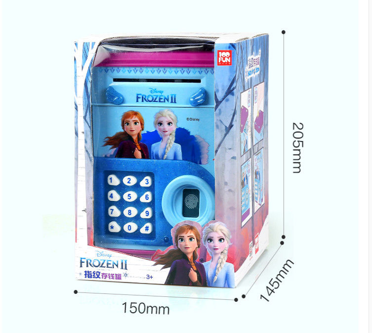 OEM personalizado Banco electrónico caja fuerte de dinero niños Monedas digitales caja fuerte de ahorro de efectivo cajero automático