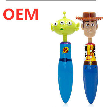 Personaje de dibujos animados en 3D Figurina Pluma Personalizada Figura de juguete de plástico Personalizada Figura de arte Personalizada Figura de juguete 3D