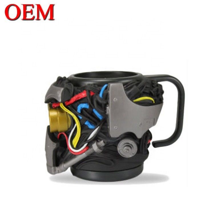 Taza 3D de plástico personalizada Taza de agua helada de verano Taza de gel helado de doble pared