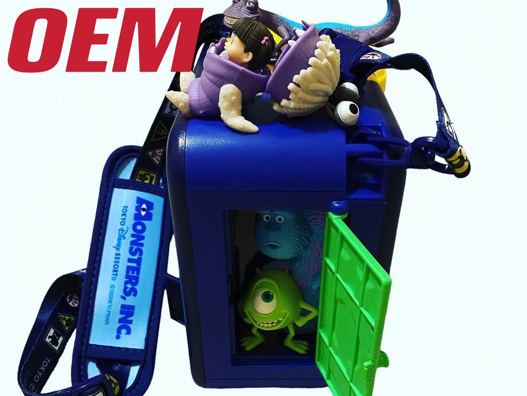 Lámpara de palomitas de maíz personalizada Bucket de palomitas de maíz OEM Bucket de plástico de palomitas de maíz Crear un personaje Bucket de palomitas de maíz