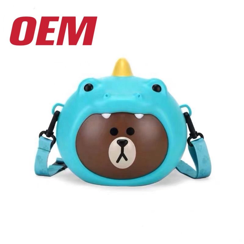 Fabricante de juguetes personalizado Historia Personaje Popcorn Bucket OEM Figure Popcorn Contenedor de plástico