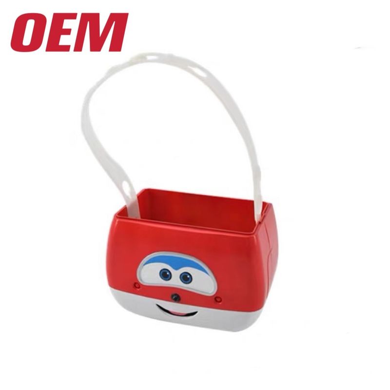 CUSTOM ABS Popcorn Bucket Bolso de hombro de plástico juguete de dibujos animados hacer personaje Popcorn Bucket